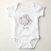 Body Bodysuit bébé éléphant bébé (Devant)