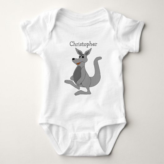 Body Bodysuit bébé Kangaroo Design (Devant)