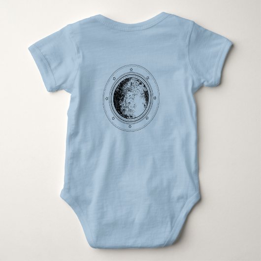 Body Bodysuit bébé lune (Dos)