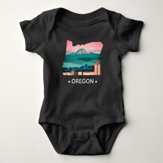 Body Bodysuit bébé Oregon (Devant)