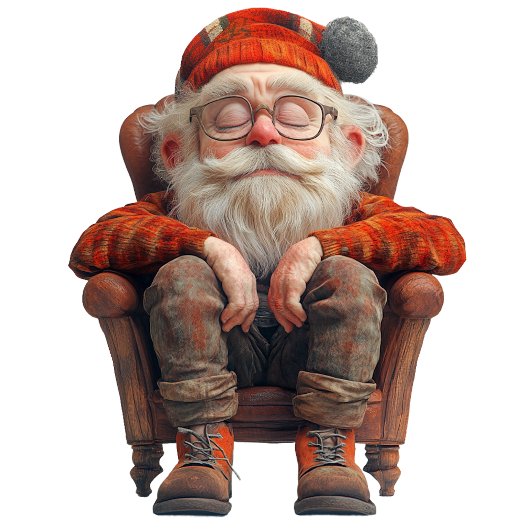 Body Bodysuit bébé Père Noël 2 fatigué