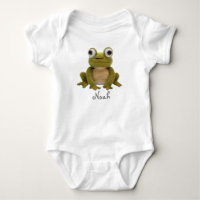 Bodysuit bébé personnalisé, grenouille crochet