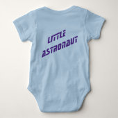 Body Bodysuit bébé personnalisé "Little Astronaut" - Sp (Dos)