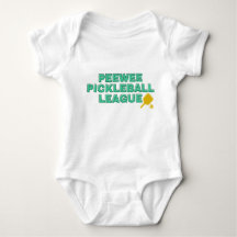 Bodysuit bébé Pickleball Personnaliser Peewee Leag