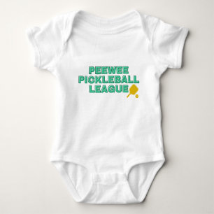 Body Bodysuit bébé Pickleball Personnaliser Peewee Leag
