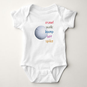 Body Bodysuit bébé volleyball, cadeau volleyball