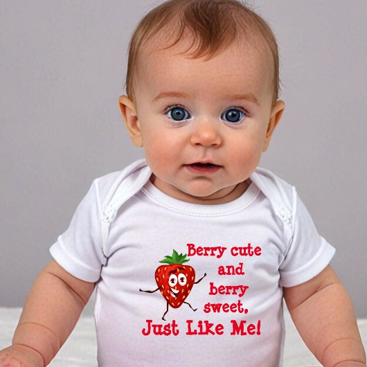 Body Bodysuit Berry Adorable Baby