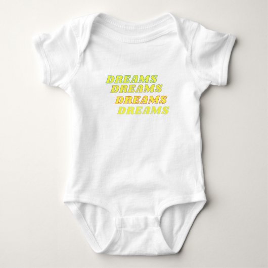 Body Bodysuit Blanc Dreams Baby (Devant)