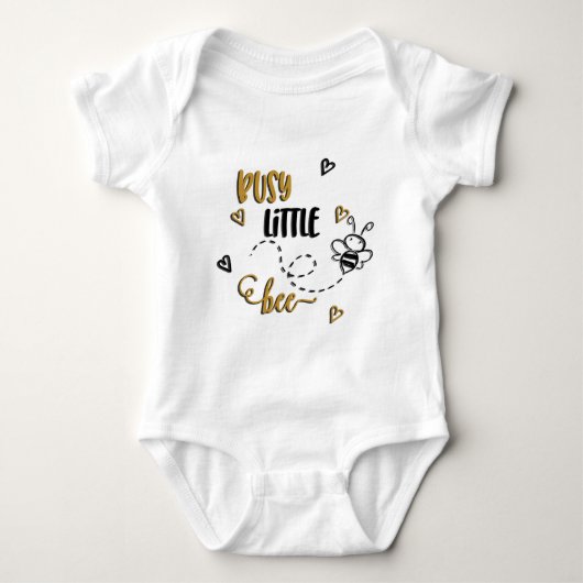 Body Bodysuit Busy Little Bee Baby (Devant)
