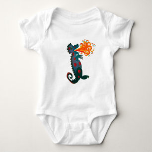 Body Bodysuit Coeur Dragon Bébé