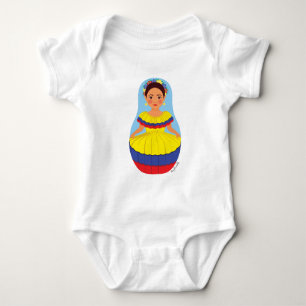 Body Bodysuit colombienne Matryoshka Baby
