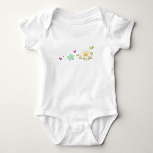 Body Bodysuit Cute Flower (Devant)