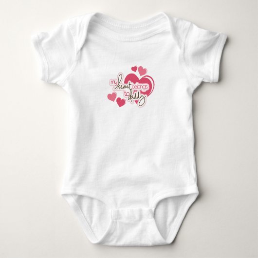 Body Bodysuit Daddy’s Girl Baby Jersey (Devant)