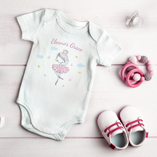 Body Bodysuit de danseuse de ballet peint à la main ros