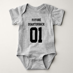 Body Bodysuit de football de bébé sur mesure