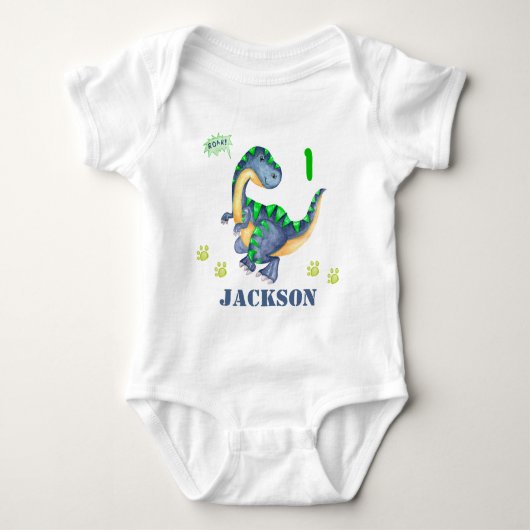 Body Bodysuit Dino Boy Dinosaur bodysuit Dino (Devant)
