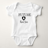 Body Bodysuit Future Rock Star Baby (Devant)