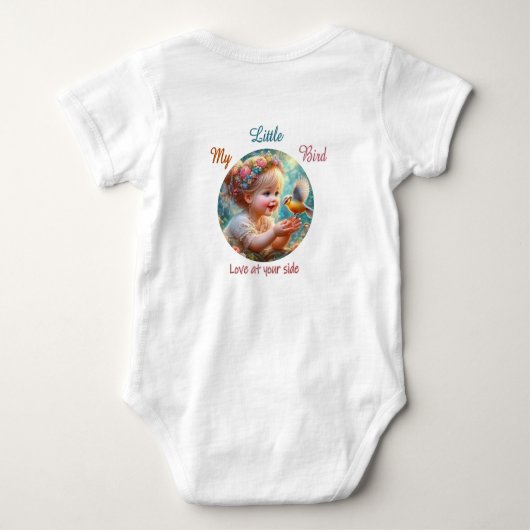 Body Bodysuit Little Bird Baby Jersey (Dos)
