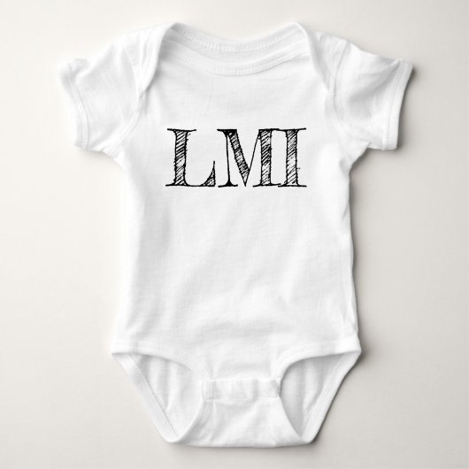 Body Bodysuit LMI Baby Jersey (Devant)