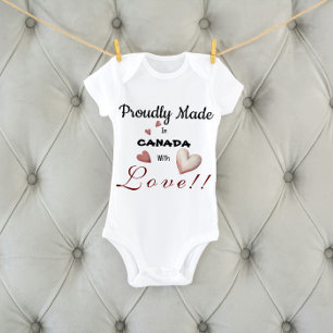 Body Bodysuit mignon pour bébé - Personnaliser le pays