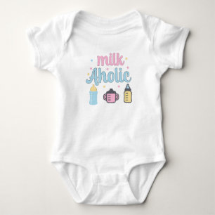 Body Bodysuit Milkaholic Baby - Drôle et adorable