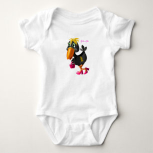 Body Bodysuit moderne Funny Bird Baby