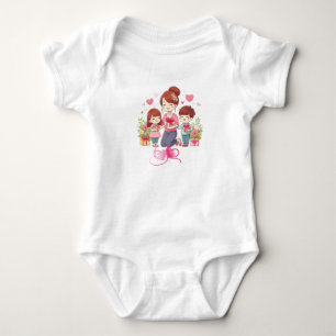 Body Bodysuit Mommy's Love - Adorable Baby Bodysuit