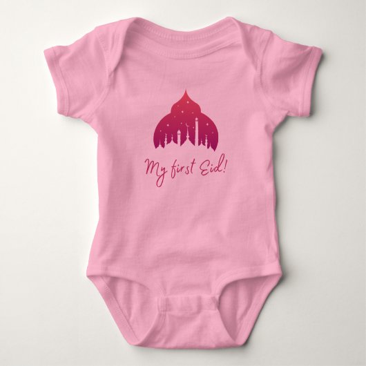 Body Bodysuit Musulman Eid Baby Jersey (Devant)