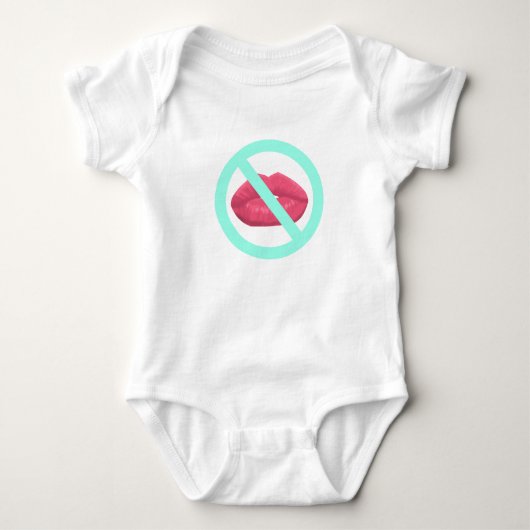 Body Bodysuit No Kissing Baby Sign (Devant)
