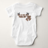 Body Bodysuit Noah's Ark Baby Jersey (Dos)