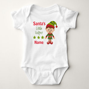 Body Bodysuit père Noël Little Helper Baby Jersey