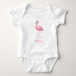 Body Bodysuit personnalisé Flamant rose rose