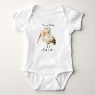 Body Bodysuit personnalisé naissance bébé une pièce