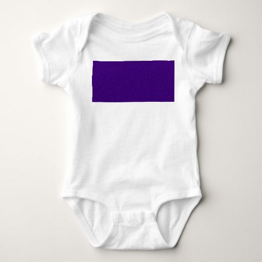 Body Bodysuit personnalisé pour bébé à bruit pourpre (Devant)