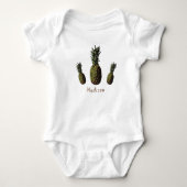 Body Bodysuit pour bébé ananas (Devant)