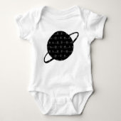 Body Bodysuit pour bébé astronaute (Devant)