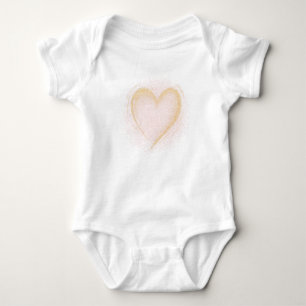 Body Bodysuit pour bébé au coeur étincelant