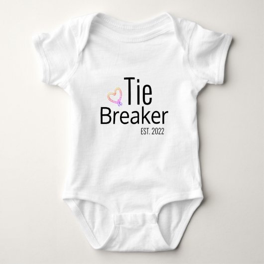 Body Bodysuit pour bébé briseur de cravate (Devant)