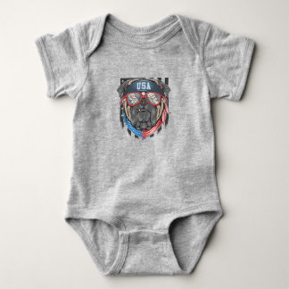 Body Bodysuit pour bébé Bulldog USA
