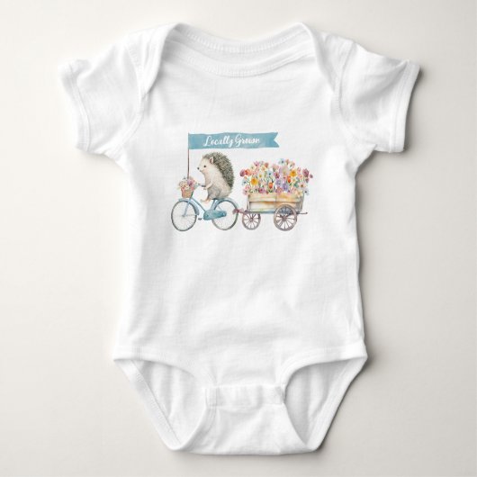 Body Bodysuit pour bébé de hérisson cultivé localement  (Devant)