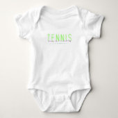 Body Bodysuit pour bébé de tennis (Devant)