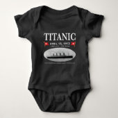Body Bodysuit pour bébé de Titanic Ghost Ship (Devant)
