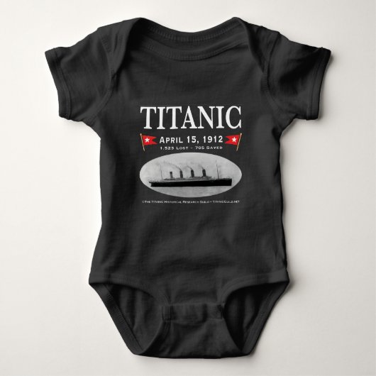 Body Bodysuit pour bébé de Titanic Ghost Ship (Devant)