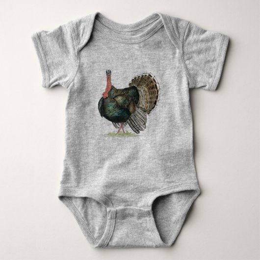 Body Bodysuit pour bébé de Turquie sauvage (Devant)