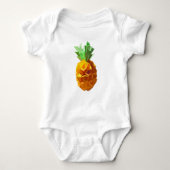 Body Bodysuit pour bébé en ananas Origami (Devant)