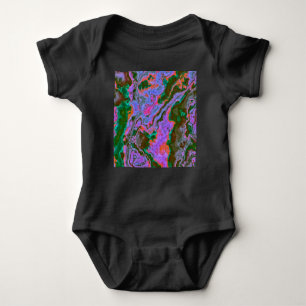 Body Bodysuit pour bébé en marbre aigre