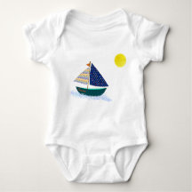 Bodysuit pour bébé en mer