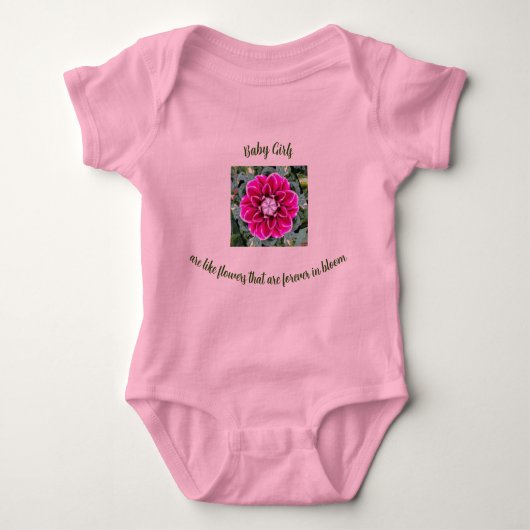 Body Bodysuit pour bébé fille (Devant)