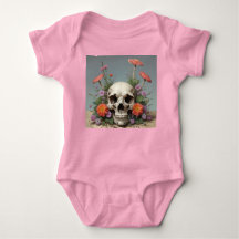 Bodysuit pour bébé - Fille - Crâne de renaissance