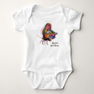 Body Bodysuit pour bébé papillon arc-en-ciel d’Ariel